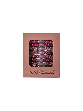 KKNEKKI | Gomas para el pelo, paquete de 8. NUDE EDITION | blau